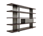 Bristol System Bookcase | Architonic : BRISTOL SYSTEM BOOKCASE - Designer Shelving from Poliform ✓ all information ✓ high-resolution images ✓ CADs ✓ catalogues ✓ contact information..