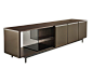 Lacquered wooden sideboard MORRISON | Lacquered sideboard - Minotti: