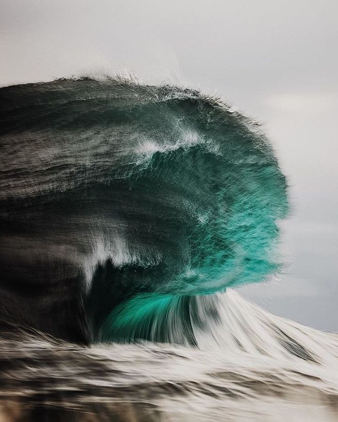 47张美的让人窒息的海浪摄影照片欣赏 -...