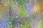 Water drops on glass window