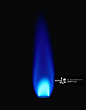 火焰,蓝色,特写,火炉,科学正版图片素材