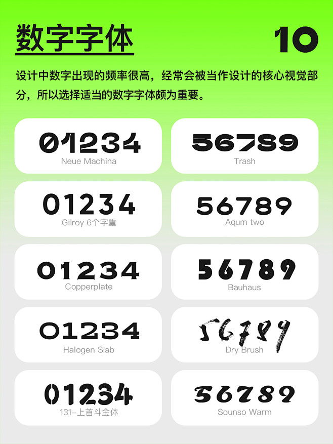 我的电脑里没有一个烂字体——100个字体...