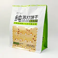 不二情书纯苏打饼干奇亚籽燕麦全麦原味336g袋装网红休闲零食饼干