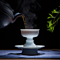 景德镇手工拉坯茶杯纯白陶瓷茶盏功夫茶普洱杯主人杯茶碗品茗杯蜡-淘宝网
