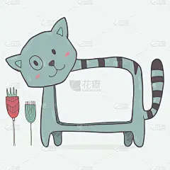 可爱猫咪相框