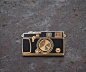 Camera Enamel Pin - THE RANGEFINDER - Gold