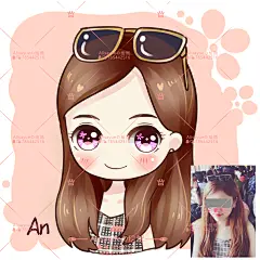 Q版微博/信人物头像/真人照片转卡通/照片转手绘卡通动漫设计定制-淘宝网