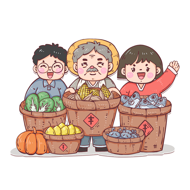 三个人