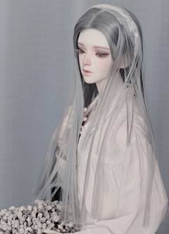 Gris*YF采集到美得不行的娃娃些