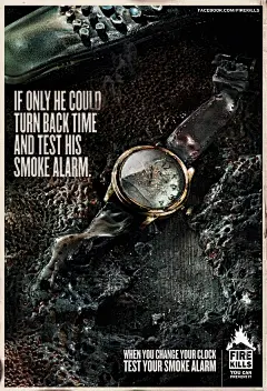 FIRE KILLS系列防火公益海报设计(3)