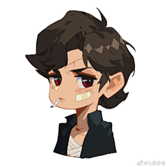板蓝根菌采集到q版
