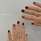 冬日美甲参考ins:reu_nails ​​​​