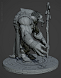 SAGE W.I.P., OccultArt _ : Model: 100K Tris Lowpoly <br/>Textures: 2X 4K <br/>Rendered in Marmoset