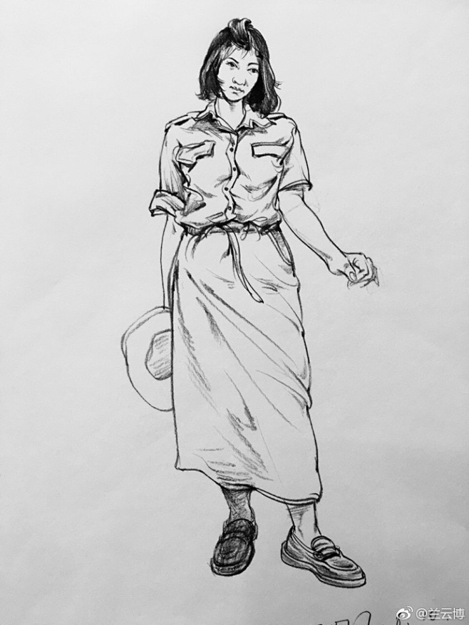 恳请各位大佬给说说@超级速写 @孙逊速写...