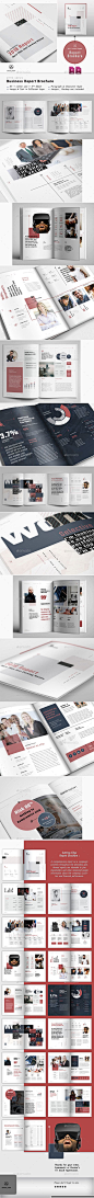 Report Brochure Template InDesign INDD