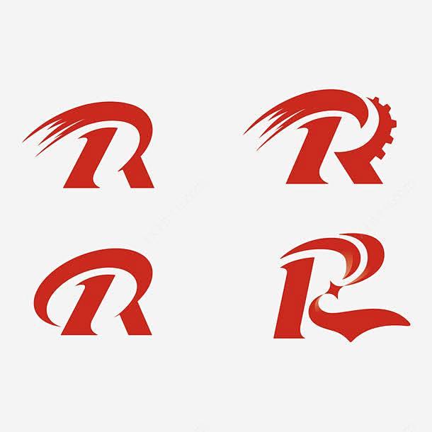 4款字母r标志图片png免抠素材_新图网...