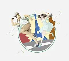 致青春毕业季旅行创意插画高清素材 出境游 创意 夏日旅行 宣传 手绘 校园 毕业季旅行 海报 清新 背景 背景模板 致青春 免抠png 设计图片 免费下载