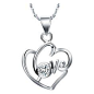 Heart Shaped Necklaces Love Necklaces Cubic by UloveFashionJewelry, $8.18