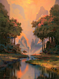 May sketch a day 21-31, Ayan Nag : Rest of the May sketch a day paintings! :)