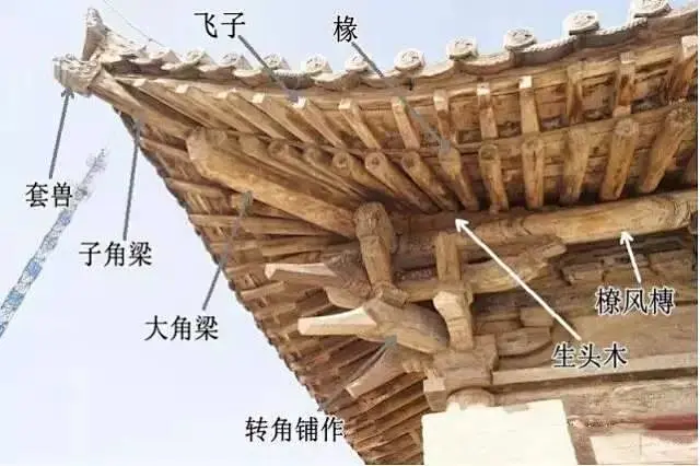 纯知识点——关于中国古代梁柱式木结构建筑的特点介绍-花瓣网
