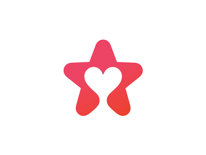 星辉闪耀！52款星星元素Logo设计 -...