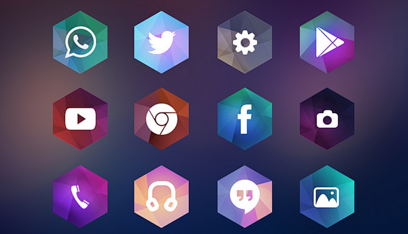 free-hexagon-icon-se...