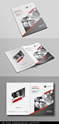 简约风格企业画册封面设计图片