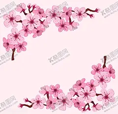 樱花 【酷图网】樱花,樱花壁纸,樱花树,植物花卉,AI设计素材,AI矢量图