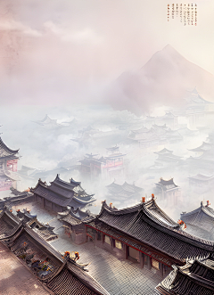 孟枳采集到古风底图（景）