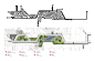 最美人行天桥 | 深圳龙岗2号天桥公园：“漂浮群岛” : 高密度城市中，以基础设施形式融入公共空间的一次尝试