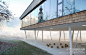 筑龙网建筑师圈：Kreiner Architektur设计的Kindergarten-Kinderkrippe幼儿园_筑龙新闻 。建筑首层局部架空，为孩子们赢得了更多的户外活动场地。http://t.cn/zOMAdCy