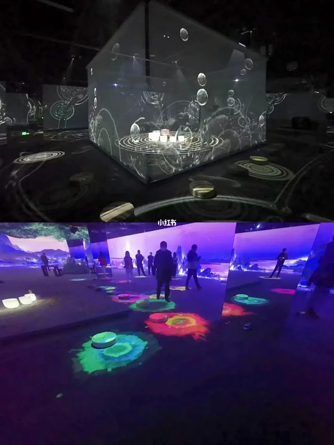 光影艺术展 沉浸式互动投影空间项目分享_5620834436