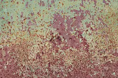 老生锈的表面。生锈的纹理。老铁。金属表面油漆剥落。