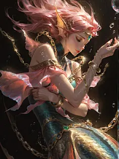 人鱼。#气场全开#御姐风#御姐#国漫壁纸#二次元
