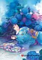 唯美写实古风插画培训