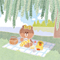 Picnic | LINE FRIENDS ​​​​