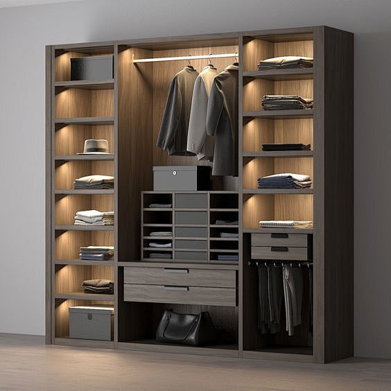 Poliform wardrobe 3D...