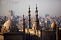 都市风景,建筑,旅游目的地,户外,天际线_98839883_Minarets at Cairo_创意图片_Getty Images China