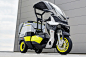 rapide 3 electric cargo scooter fast charges to 80% in just 15 minutes :  