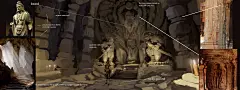 Warrior's Pilgrimage Outdoor Temple Area, Arif Pribadi : trailer
https://www.youtube.com/watch?v=6l3q_jKhy2g

Hi , this is the temple area for Warrior's Pilgrimage Project
this entire scene and  outdoor temple is fully my responsibility to model from star
