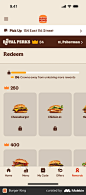 Burger King Rewards screen