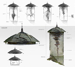 PeingS采集到绘画_建筑
