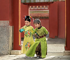 AGQi采集到古代小孩