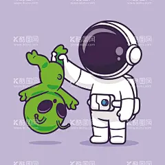 Q版宇航员和外星人  - 源文件下载【酷图网】宇航员,卡通宇航员,航天员,卡通航天员,宇宙人,可爱宇航员,宇航员矢量图,宇航员插画,航天员矢量图,航天员插画,太空人,手绘宇航员,手绘航天员,Q版宇航员,Q版航天员