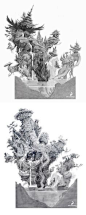Trabalhos de Nicolas Weis para The Croods | THECAB - The Concept Art Blog