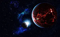 太空，星星，宇宙，行星，衛星，星雲 壁紙 - 1920x1200