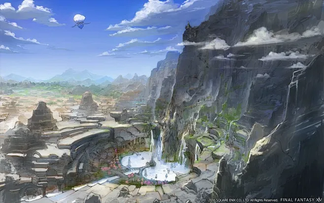 Final Fantasy XIV concept art : The following is a gallery of concept ...