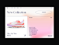 耐克|  UI设计概念模糊产品着陆购买购物车颜色渐变商店商店耐克网页设计网页设计