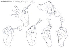 大采集喵采集到手部参考