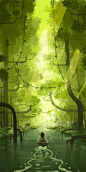 51 Enigmatic Forest Concept Art That Will Amaze You | Homesthetics - Inspiring ideas for your home.